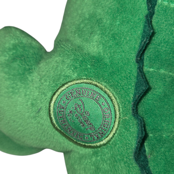 Disney Store Alligator Plush Toy Green Soft Polyester Fibers 12" - Picture 7 of 9